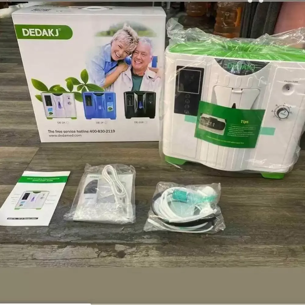 Concentrador Oxigeno Dedakj Caja Accesorios Real 2