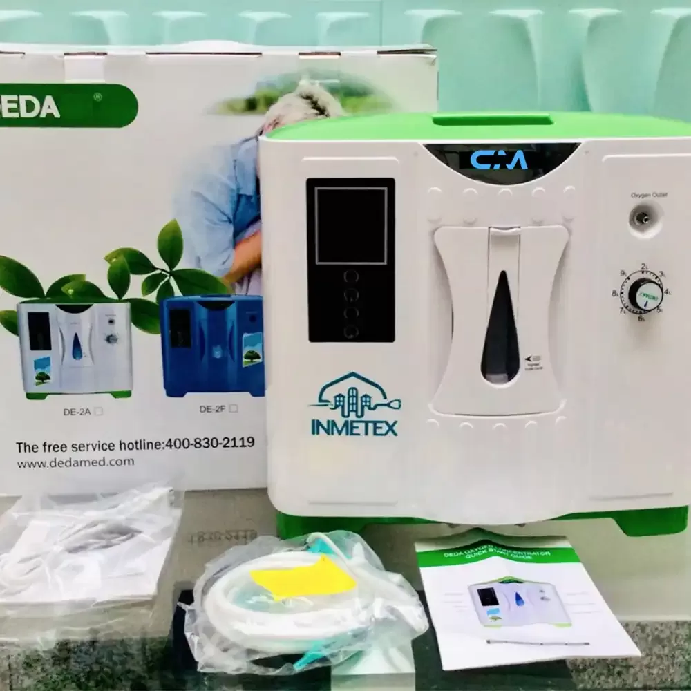 Concentrador Oxigeno Dedakj Caja Accesorios Real 1