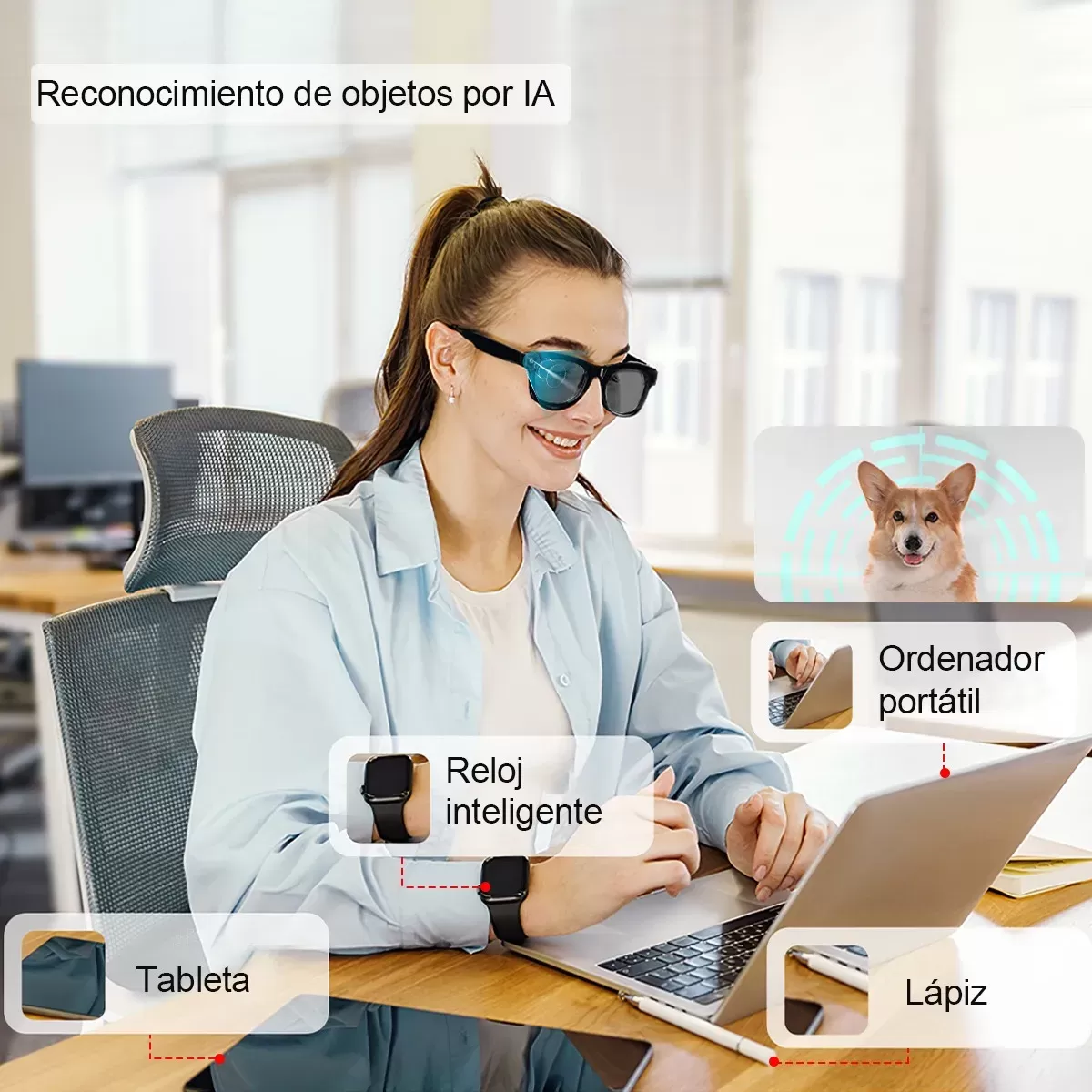 D NQ NP 2 X 912739 MLM91402201766 092025 F gafas inteligentes con ai y camara 1080p llamadas bluetoot